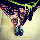 it's Fitness is Fun month, so I got to wear workout pants and tennis shoes and a jumprope as a belt #winning.